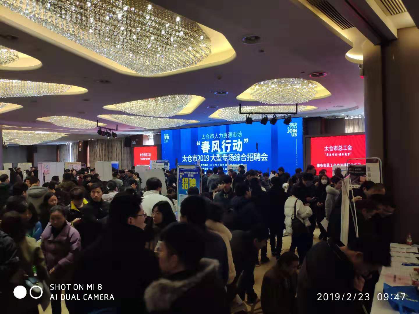 阳光回来了——记2019太仓春风行动大型春季招聘会