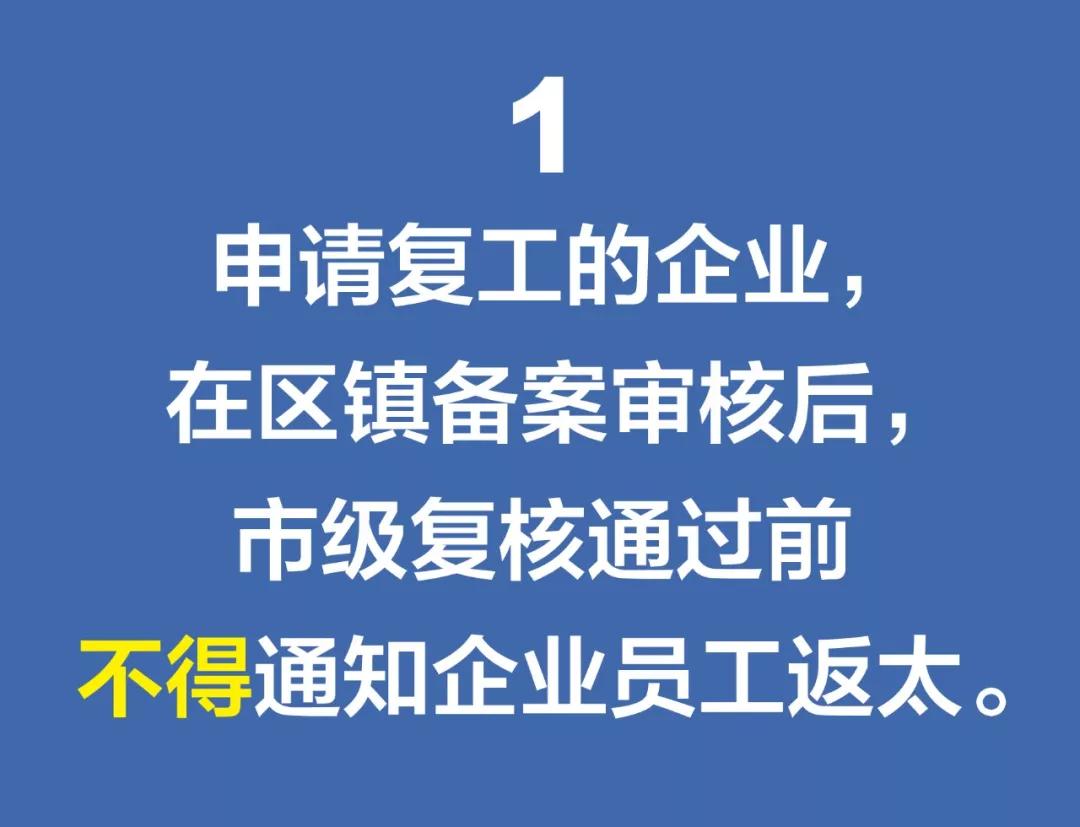 非常重要！太仓企业复工必读